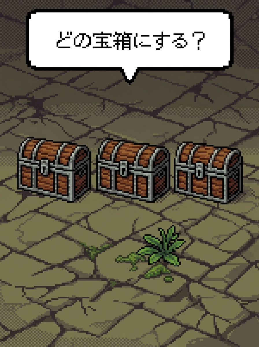 宝箱を選択